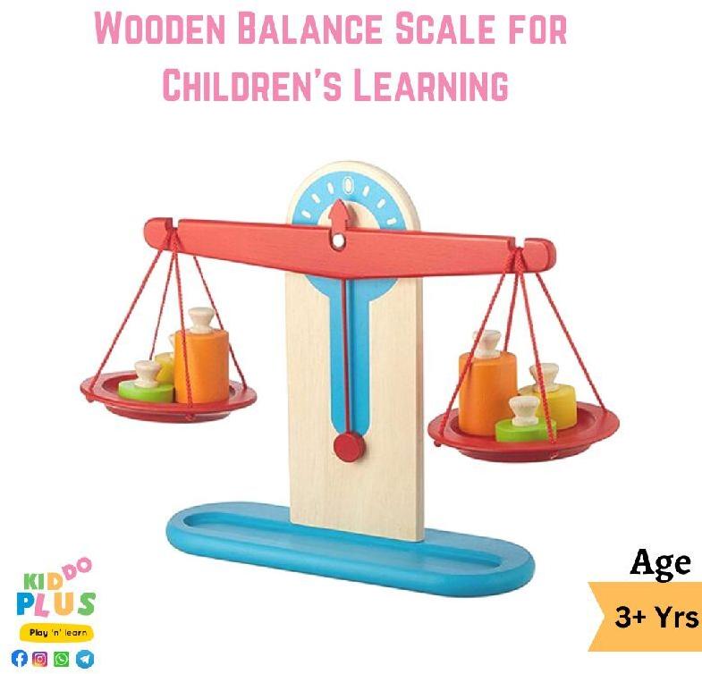 Wooden Balance Scale