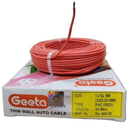 PVC Auto Electrical Cable, Length : 25 m