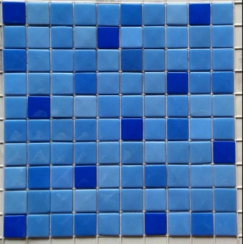 Stone Glass Mosaic Tiles, Size : 24X24mm