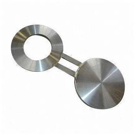 Stainless Steel Spectacle Flange, Color : Silver