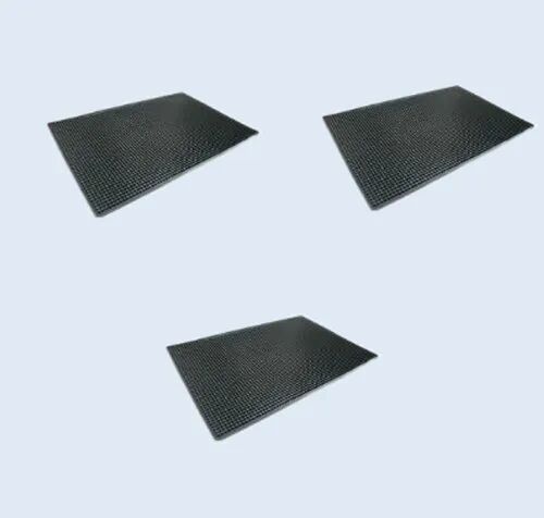Rectangular Rubber Black Bar Mat, Size : 6x4ft