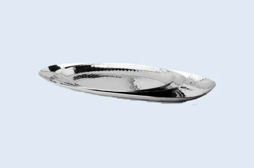 Stainless Steel Serving Platter, Size : 6X2inch