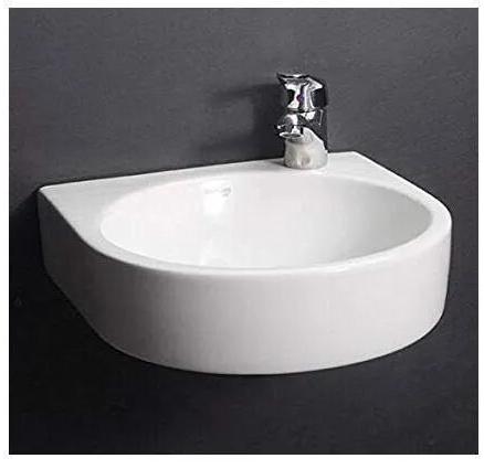 Wall Hung Wash Basin, Color : White