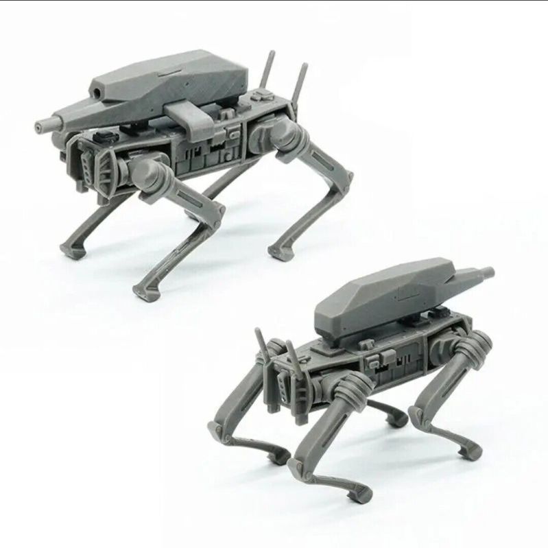 Armed Robot Dog&amp;amp;RQ-20 UAV Set