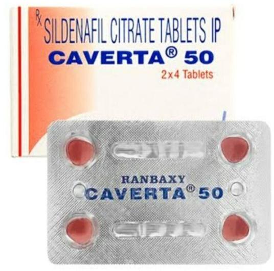 Tablet Citrate Caverta 50 Mg ip Sildenafil