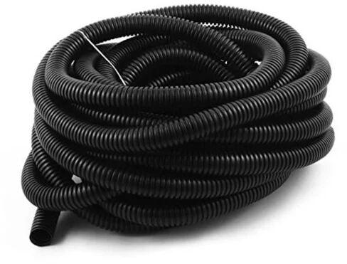 PVC Corrugated Pipe, Color : Black