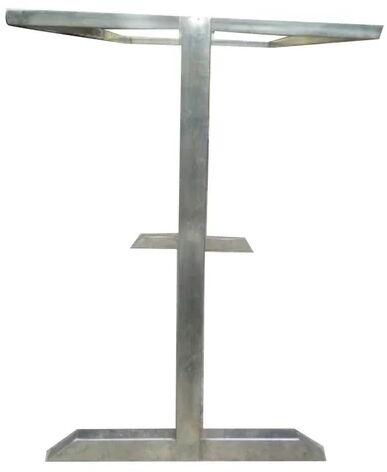 Stainless Steel Table Base, Color : Silver