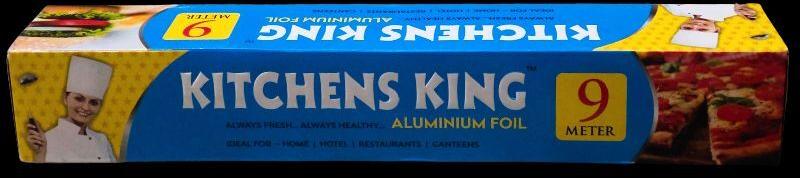 Kitchens king Aluminium foil 09 meter, for Packing Food, Feature : Eco Friendly, Good Quality, High Strength