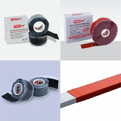 Silicone Rubber Busbar Insulation Tape, Packaging Type : Roll