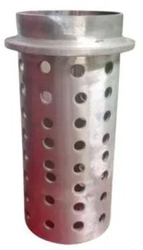 Stainless Steel Perforated Flask, Shape : Round