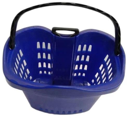 Plastic Shopping Basket, Load Capacity : 40ltr