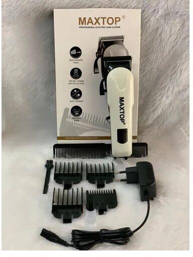 White Maxtop Hair Trimmer, for Professional
