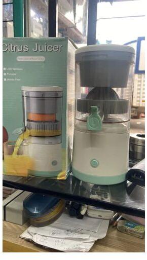 Plastic Portable Juicer Blender, for Home, Color : Green