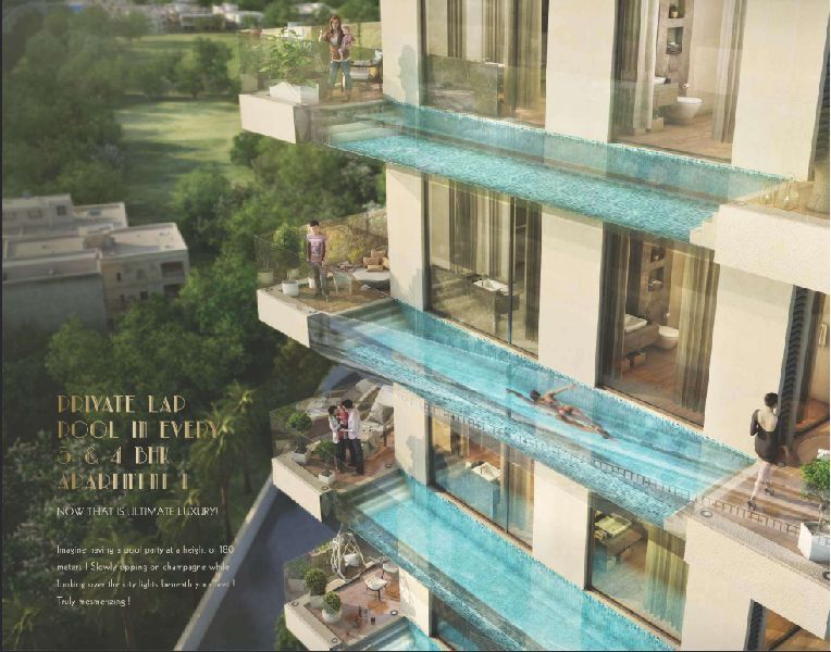 Residential Apartment's Asia Tallest Residential Property in Delhi.