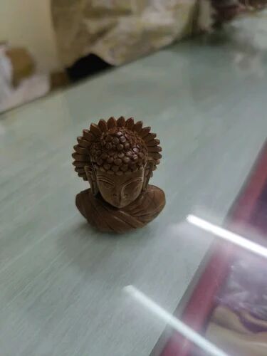 Sandalwood Budha Face Statue, for Home