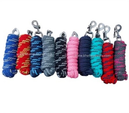 Polyurethane Horse Lead Rope, Color : Mulit Colour