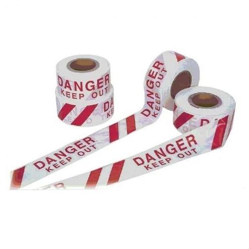 PVC Barricading Tape, for Safety, Size : 250/500 meters long