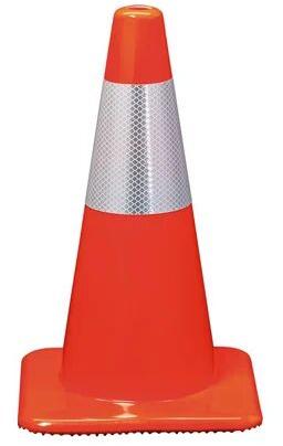 LDPE Traffic Safety Cone, Color : Red