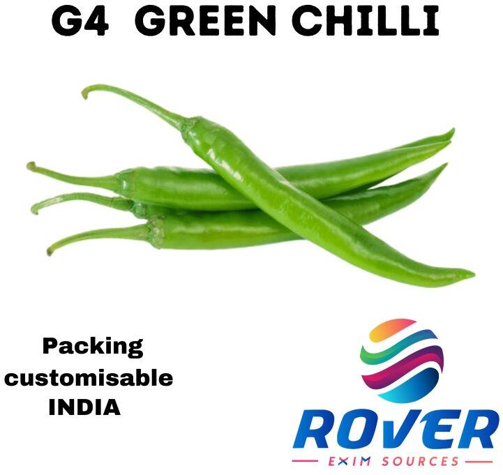 Common G4 green chill, for Fast Food Corners, Home, Hotel, Restaurants, Packaging Size : Normally 50 kg