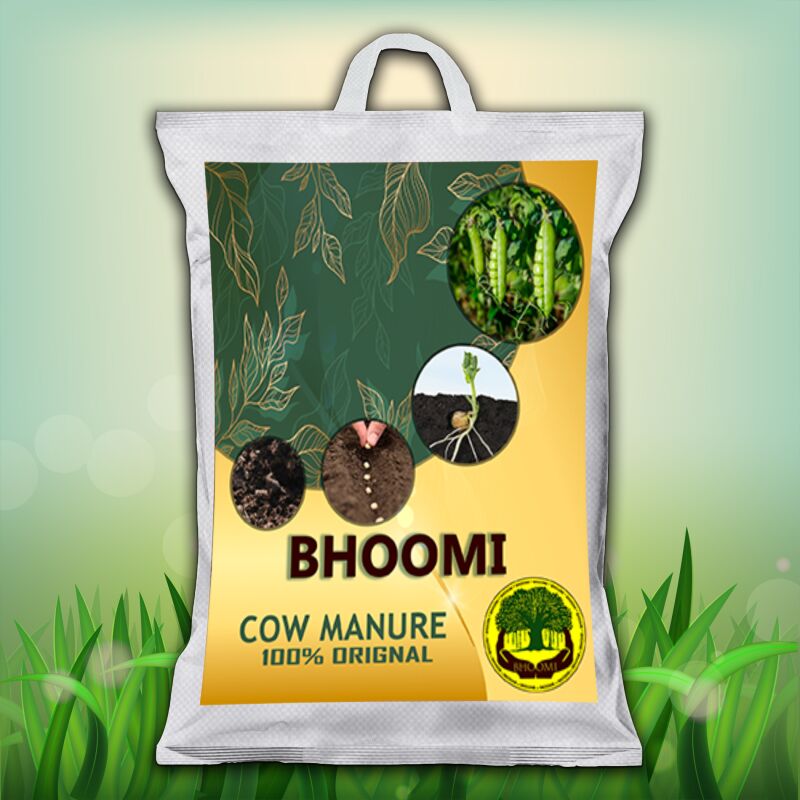 Dark Brown Bhoomi Cow Manure, for Agricultural