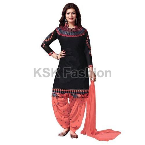 Embroidered Patiala Salwar Suit