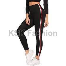 Ladies Black Track Pant