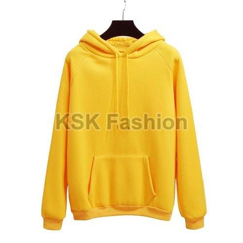 Ladies Plain Hoodies