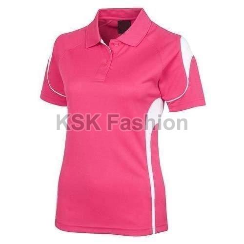 Silk Plain Ladies Sports T-Shirts, Size : All Sizes