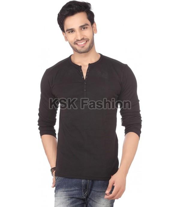 Mens Casual Full Sleeve T Shirt