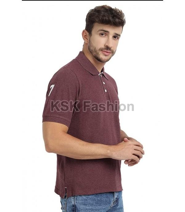 Mens Plain Polo T-Shirt