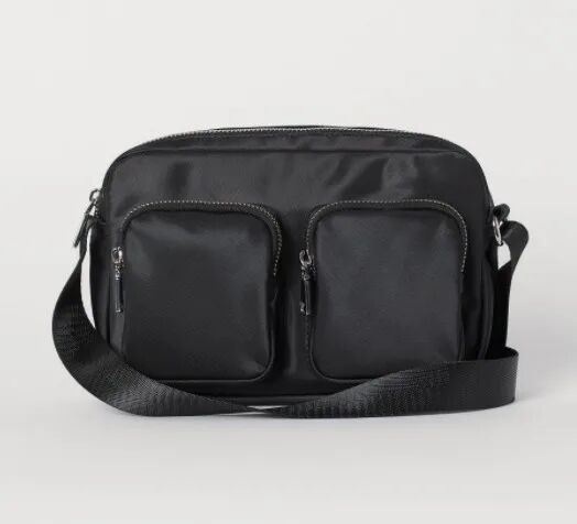 Black Plain Polyester sling purse, for Shopping Bag, Load Capacity : 5-10 Kg