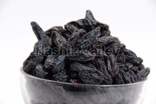 Sun Dried Black Raisins, for Human Consumption, Packaging Type : Plastic Packat