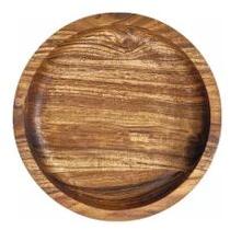 Plain Wood Round Bowl, Color : Natural