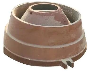 Powder Coated Mild Steel Concave Cone Mantle, Hardness : 55 HRC