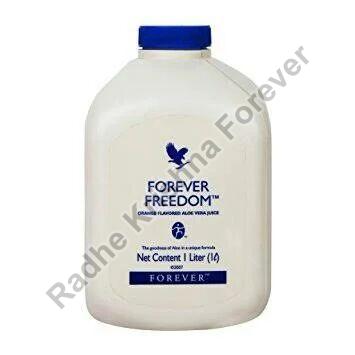 Liquid Forever Freedom Orange Aloe Vera Juice, for Drinking, Feature : Purity