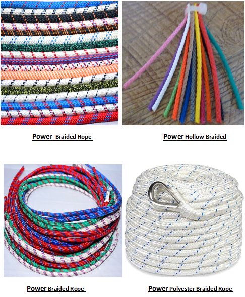 Nylon/polyester Braided Rope, Packaging Type : Roll