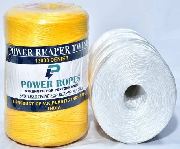 White Power Ropes Polypropylene Reaper Twine, For Agriculture, Technics : Machine Made