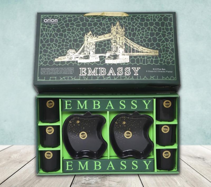 Embassy 6+2 Piece Glass Set