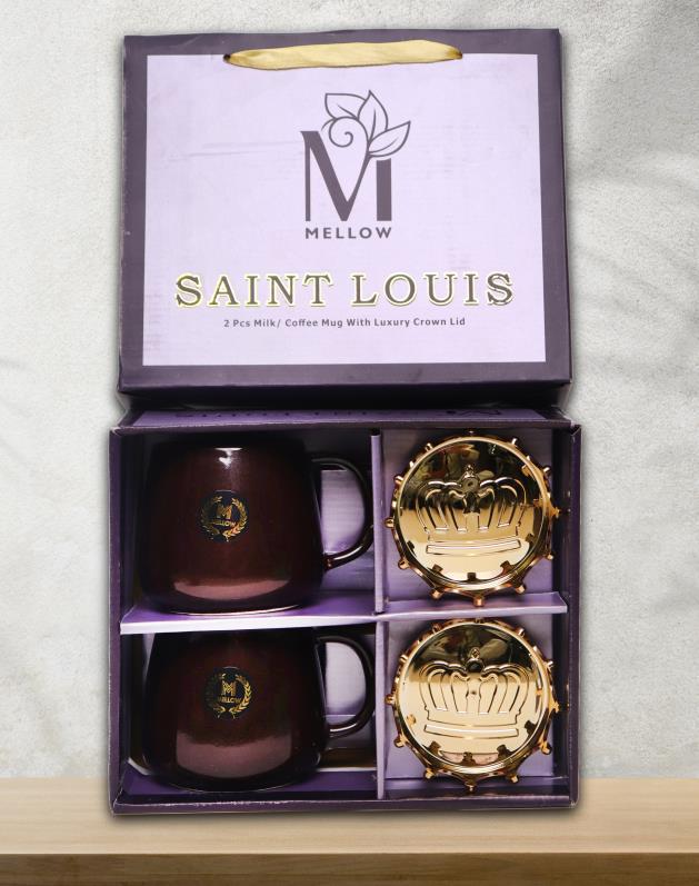 Saint Louis 2 Piece Coffee Mug Set