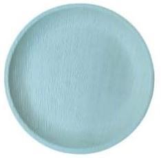Creamy 7 Inch Round Areca Leaf Plate, for Serving Food