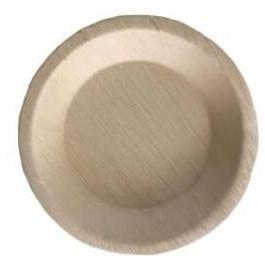 7 Inch Round Deep Areca Leaf Plate