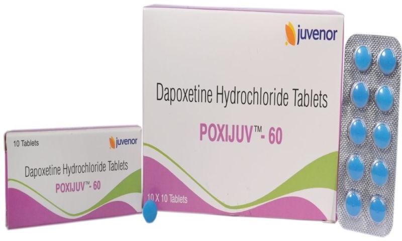 Dapoxetine Hydrochloride 60mg Tablets