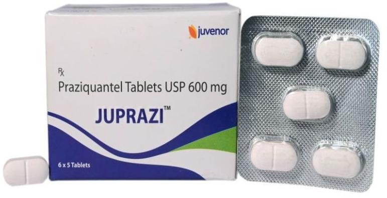 Praziquantel 600mg Tablets