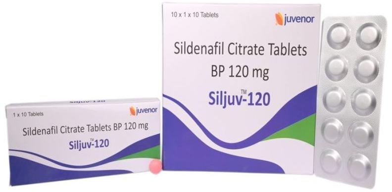 Sildenafil Citrate BP 120mg Tablets