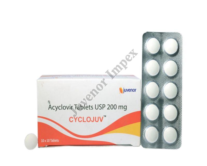Acyclovir 200mg Tablets