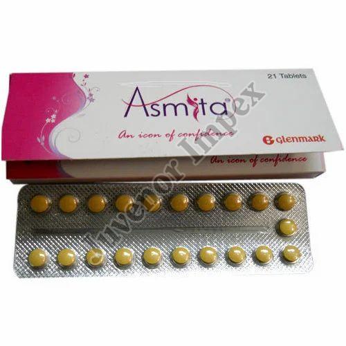 Asmita Tablet, for Hospital, Clinical Personal, Packaging Type : Blister