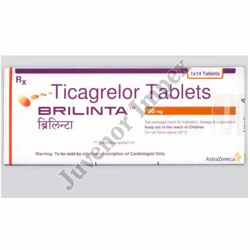 Brilinta 90mg Tablet, Packaging Type : Blister