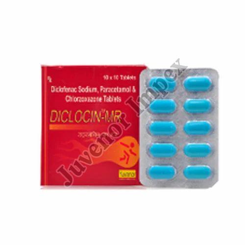 Diclocin MR Tablet, for Hospital, Clinical Personal, Type Of Medicines : Allopathic