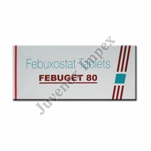 Febuget 80mg Tablet, for Hospital, Clinical Personal, Packaging Type : Blister