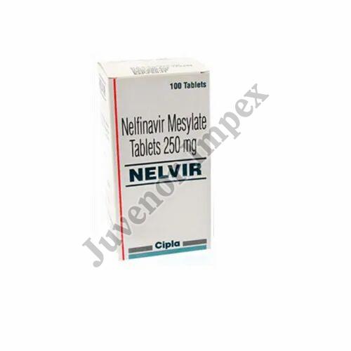 Nelvir 250mg Tablet, for Hospital, Clinical Personal, Packaging Type : Plastic Bottle